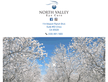 Tablet Screenshot of northvalleyeyecare.com